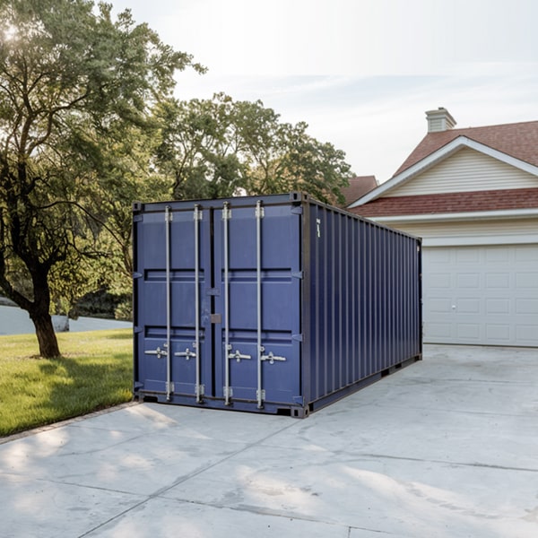 you can rent residential storage containers for short-term or long-term use, depending on your needs
